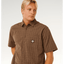 PREMIUM SURF CHECK S/S -Rip Curl06OMSH-COFFEE-M