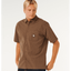 PREMIUM SURF CHECK S/S -Rip Curl06OMSH-COFFEE-M