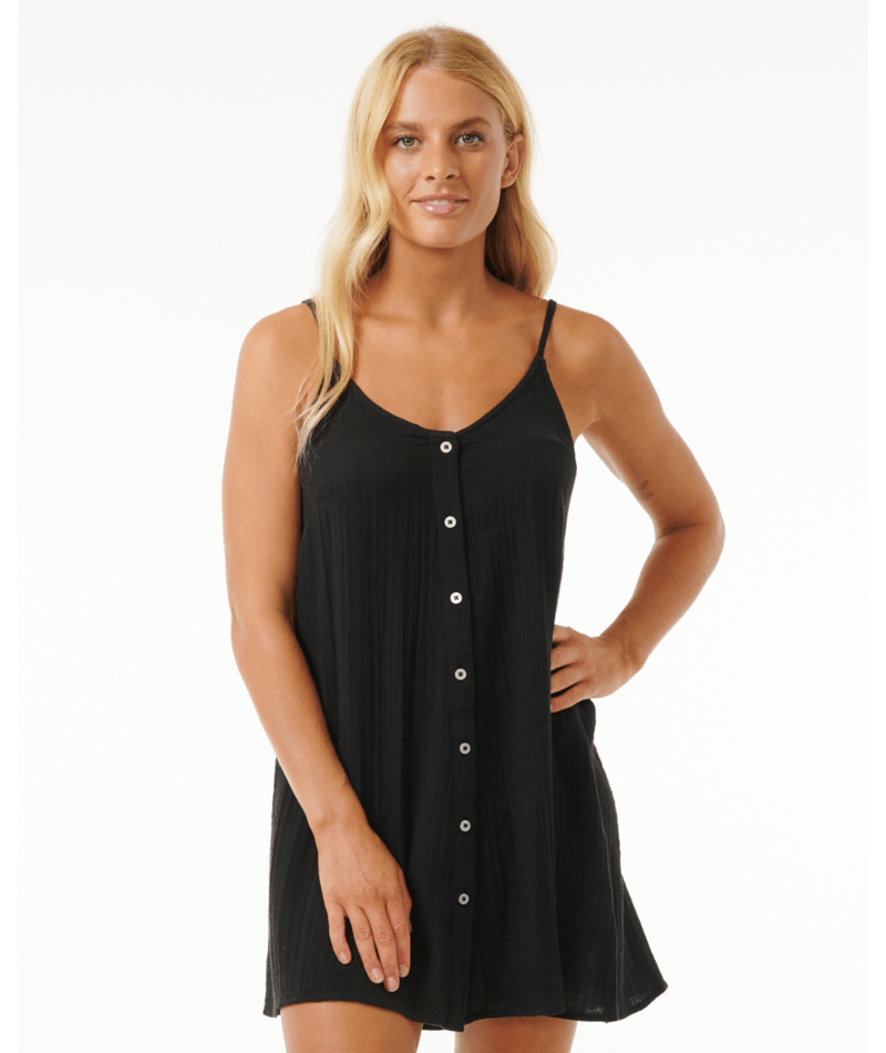 PREMIUM SURF COVER UP - Rip Curl067WDR - BLACK - 2XS