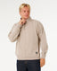 PREMIUM SURF QTR ZIP CREW - Rip Curl0AOMFL-STONE-XS