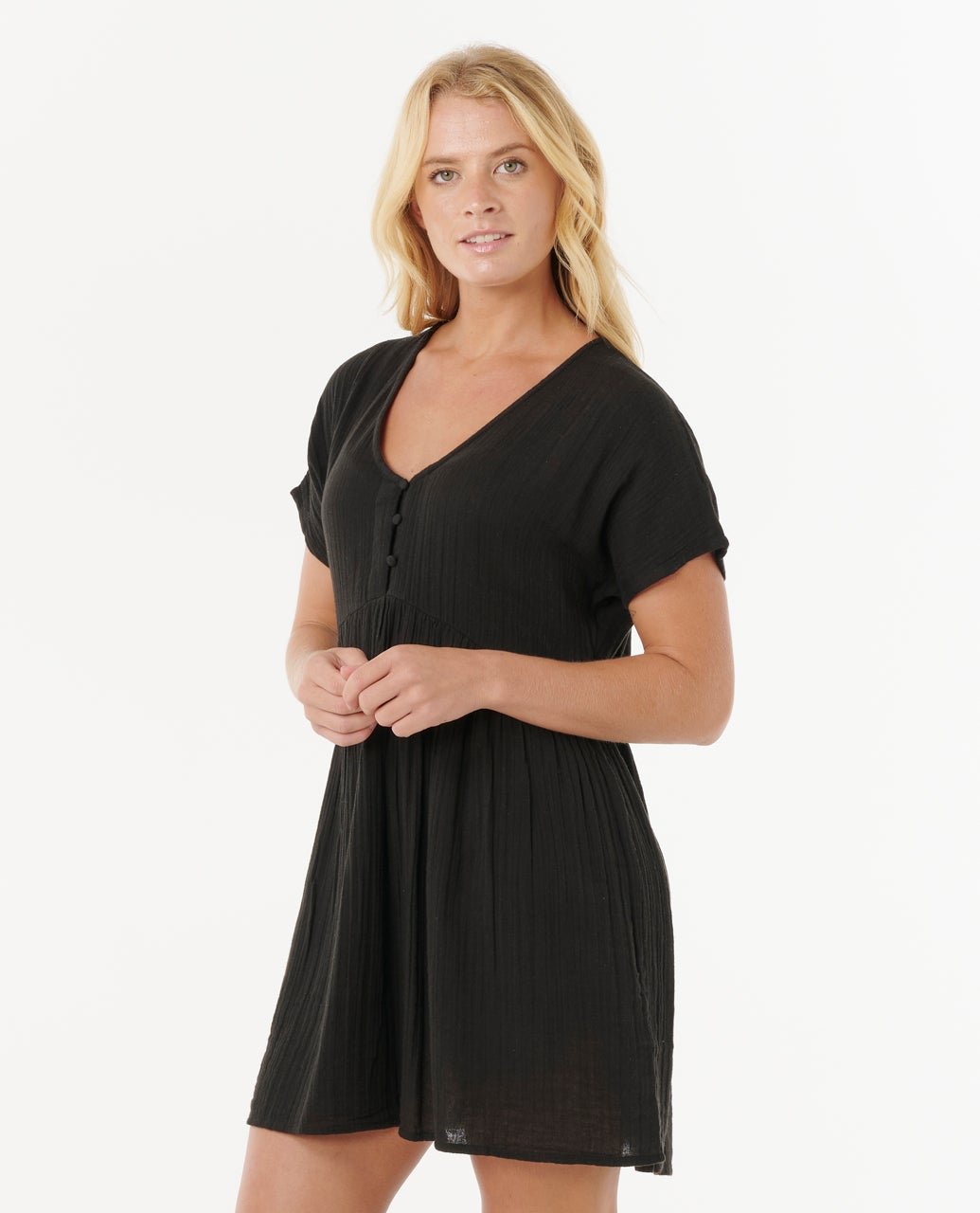 PREMIUM SURF S/S DRESS - Rip Curl08GWDR-BLACK-2XS