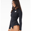 PREMIUM SURF ZIP THRU LS U -Rip Curl16GWRV-Black-2XS