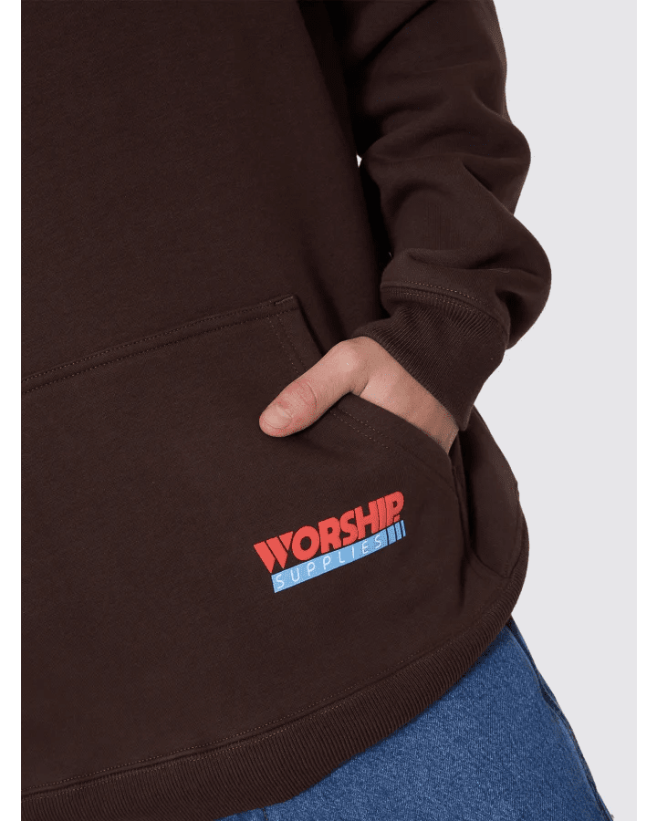 Preparation Pullover Hood - WorshipPA26-212C-Ganache-S