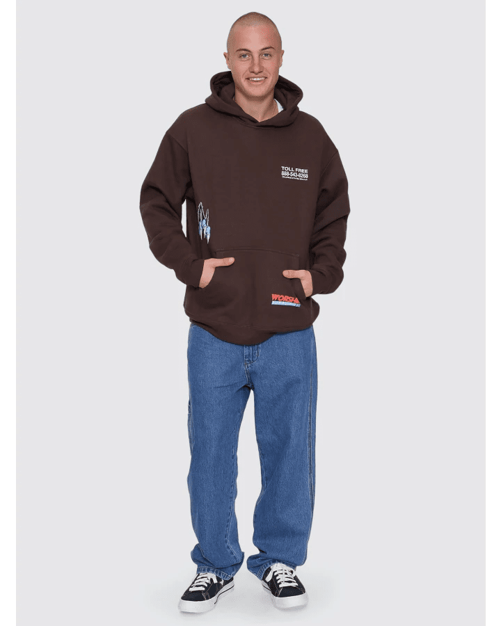 Preparation Pullover Hood - WorshipPA26-212C-Ganache-S