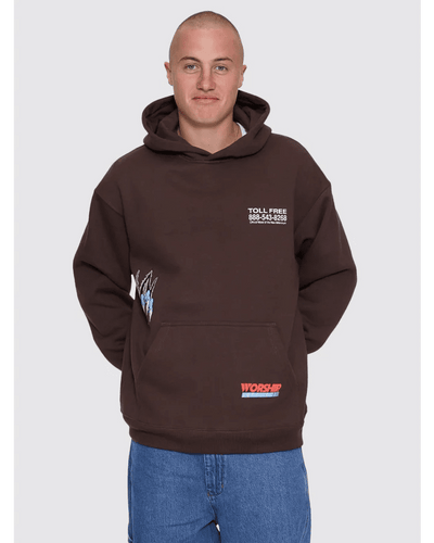 Preparation Pullover Hood - WorshipPA26-212C-Ganache-S