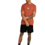 Pretty Sharp SS Tee - RVCAUVYZT00410 - CNS0 - Sandlewood - 2XL