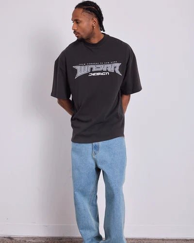 PULSE HEAVY WEIGHT TEE -WNDRRW26IA010FBK-FADED BLACK-S