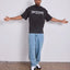 PULSE HEAVY WEIGHT TEE -WNDRRW26IA010FBK-FADED BLACK-S