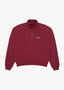 Quartz Zip Raglan Quarter Zip Crew - AfendsM252500 - WBG - Washed burgandy - S