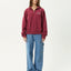 Quartz Zip Raglan Quarter Zip Crew - AfendsM252500 - WBG - Washed burgandy - S