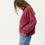 Quartz Zip Raglan Quarter Zip Crew - AfendsM252500 - WBG - Washed burgandy - S