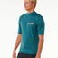 Quest Lockup UPF S/S - Rip Curl15AMRV - 0076 - Blue Green - L