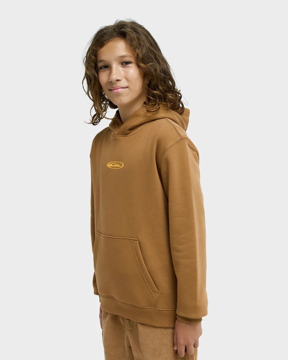 QUIK GLOBE HOODIE YOUTH - QuiksilverEQBFT03983-TOBACCO BROWN-XS/8