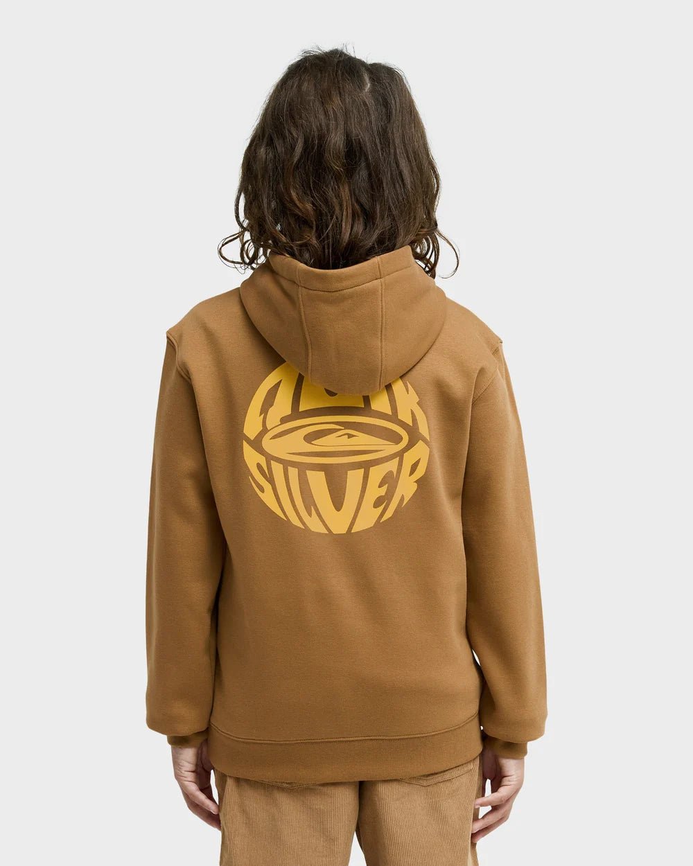 QUIK GLOBE HOODIE YOUTH - QuiksilverEQBFT03983-TOBACCO BROWN-XS/8