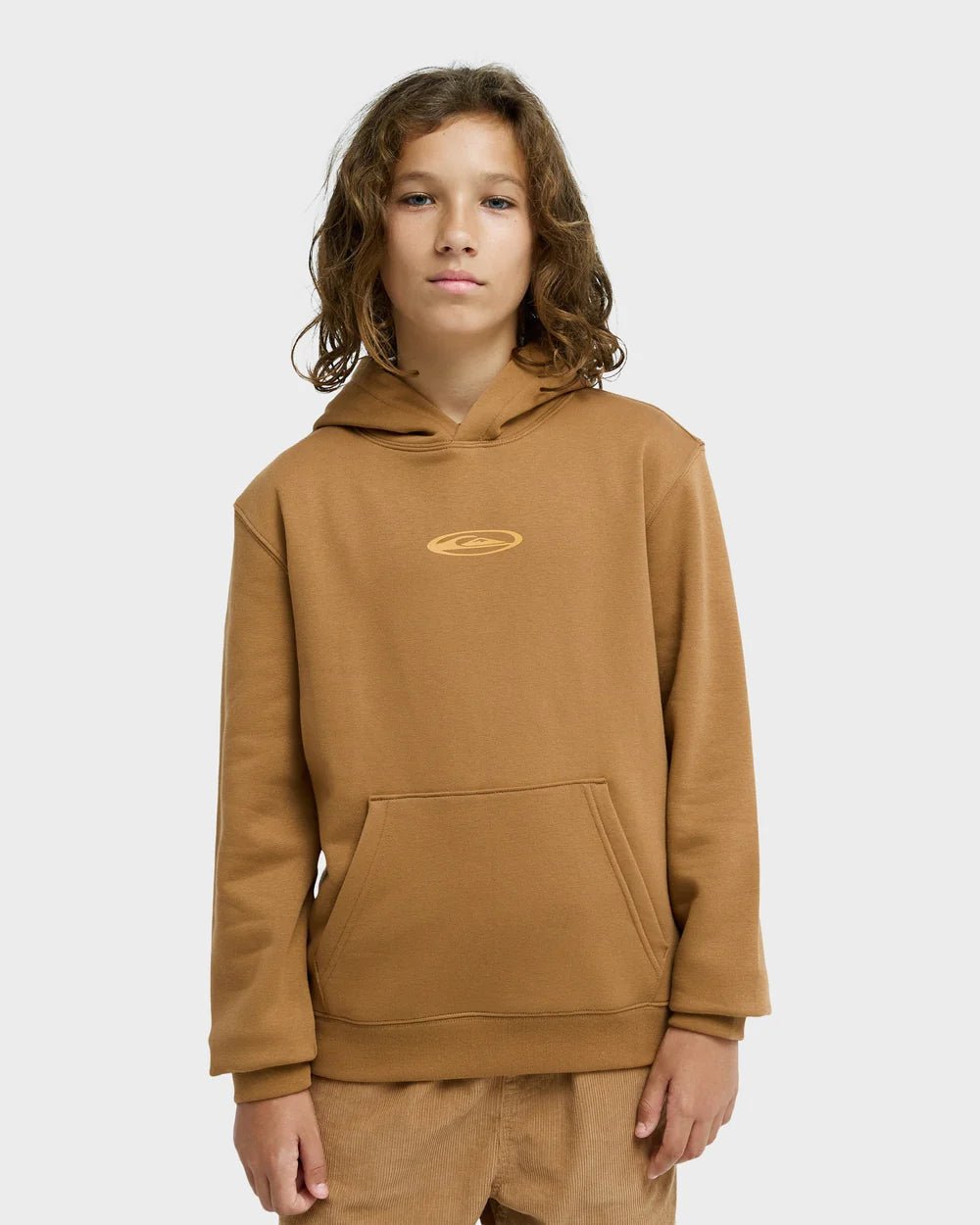 QUIK GLOBE HOODIE YOUTH - QuiksilverEQBFT03983-TOBACCO BROWN-XS/8