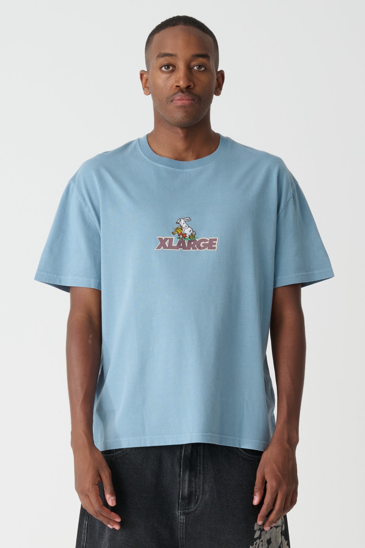 RABBIT SS TEE -XlargeXL026S2000-PIGMENT CADET BLUE-XXS