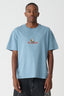 RABBIT SS TEE -XlargeXL026S2000-PIGMENT CADET BLUE-XXS