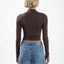 Rachel Long Sleeve Top - ThrillsWTA24 - 132C - Chocolate Plum - 10