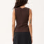 Raine - Recycled Rib Singlet -AfendsW264012-COFFEE-XS