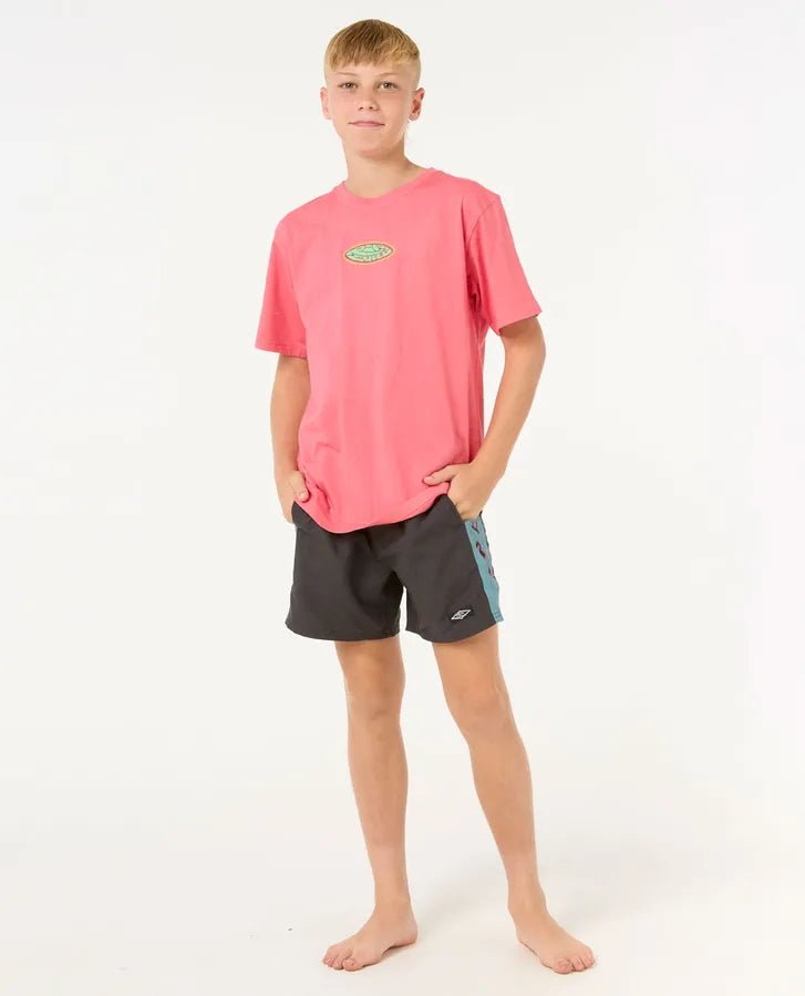 Raw Energy Logo Tee - Boy - Rip Curl10VBTE - 3156 - Watermelon - 12