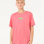 Raw Energy Logo Tee - Boy - Rip Curl10VBTE - 3156 - Watermelon - 12