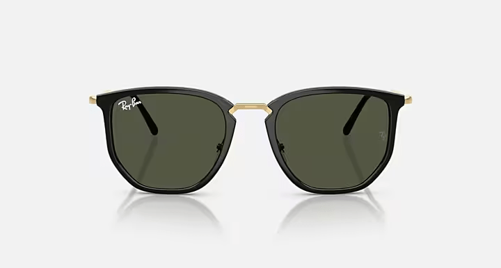 Ray Ban Blk w/Grn - Ray BanORB4451 - BLACK - GREEN