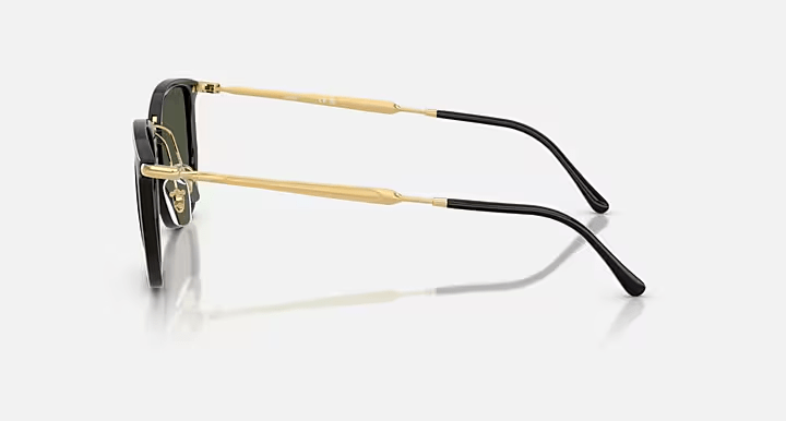 Ray Ban Blk w/Grn - Ray BanORB4451 - BLACK - GREEN