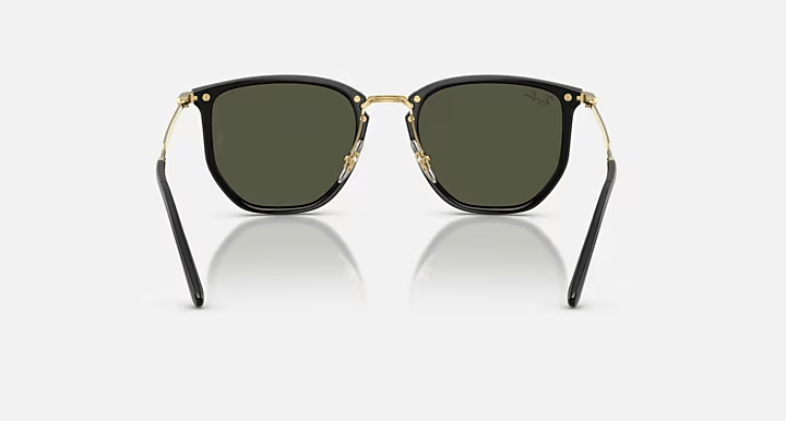 Ray Ban Blk w/Grn - Ray BanORB4451 - BLACK - GREEN
