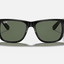 Rayban Justin - RaybanORB4165 - 601/7155 - Black W/ Dark Green - 1SZ