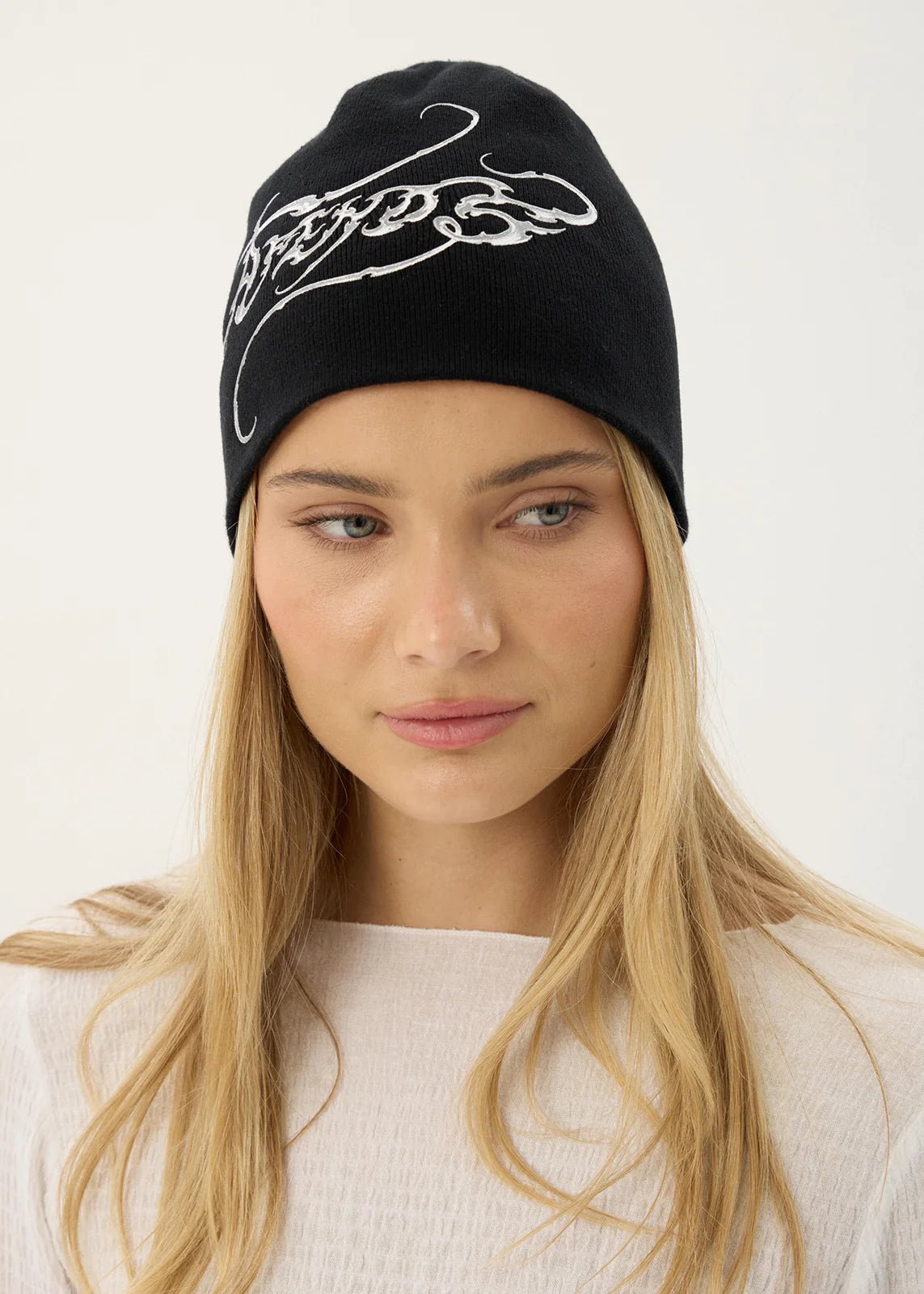Razor skull Beanie -AfendsA263610-BLACK-OS