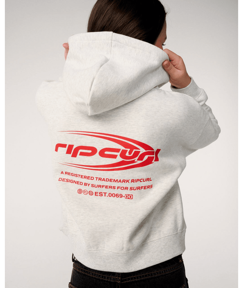 RC EVOLUTION HOOD -GIRL -Rip Curl04UGFL-LIGHT GREY-8