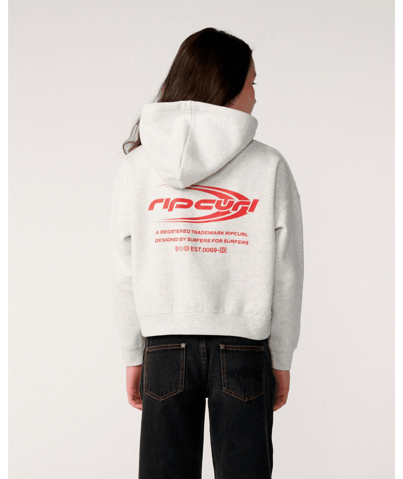 RC EVOLUTION HOOD -GIRL -Rip Curl04UGFL-LIGHT GREY-8