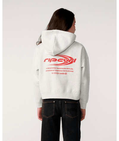 RC EVOLUTION HOOD -GIRL -Rip Curl04UGFL-LIGHT GREY-8