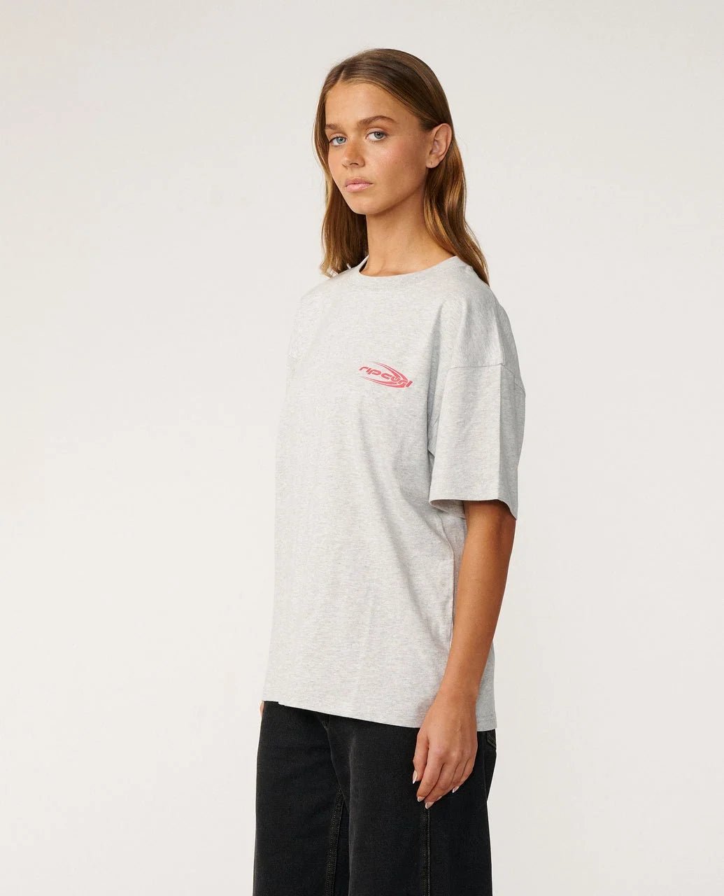 RC EVOLUTION TEE -Rip Curl0UQWTE-Grey Marle-2XS