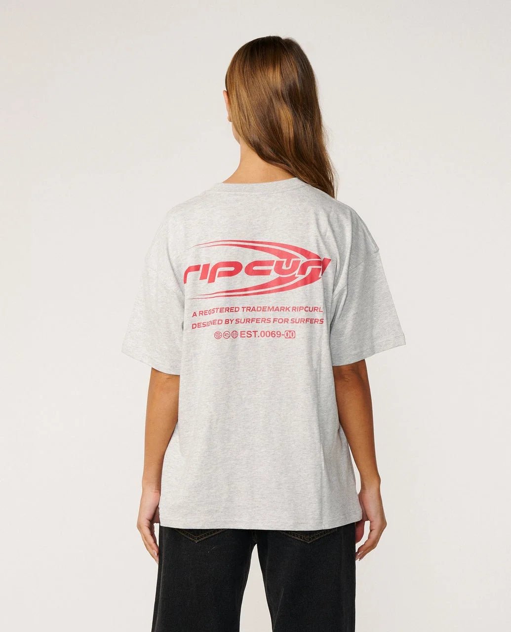 RC EVOLUTION TEE -Rip Curl0UQWTE-Grey Marle-2XS
