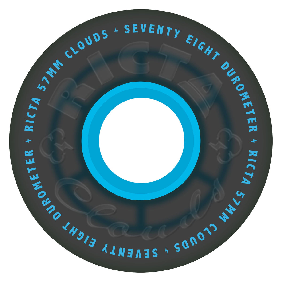 RCT WHL CLOUDS 78A -Ricta099016026-BLACK/BLUE-57MM
