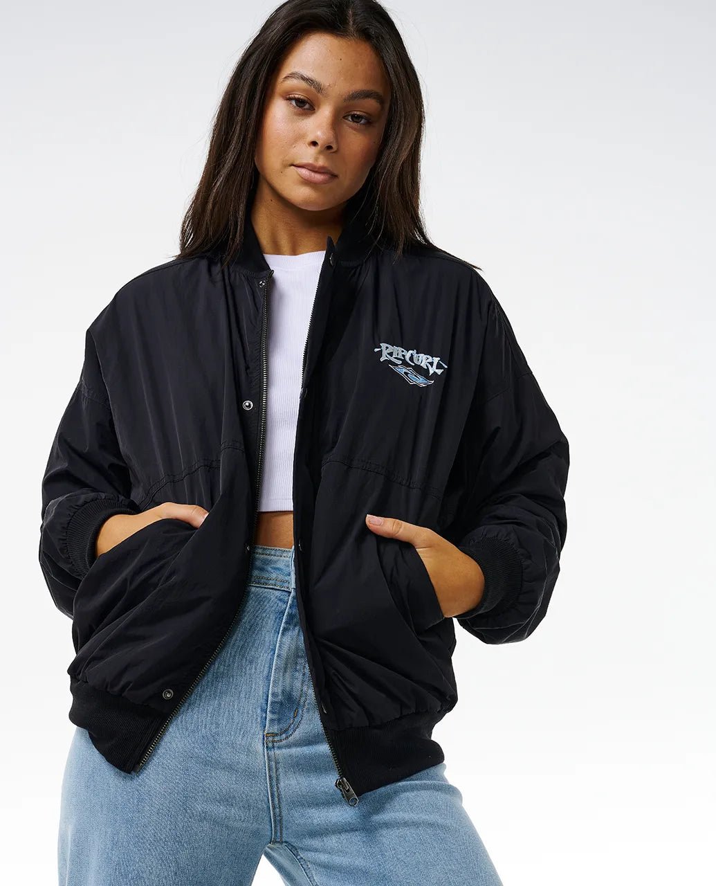 Re - Bomber Archive Jacket - Rip Curl01YWJA - Black - L