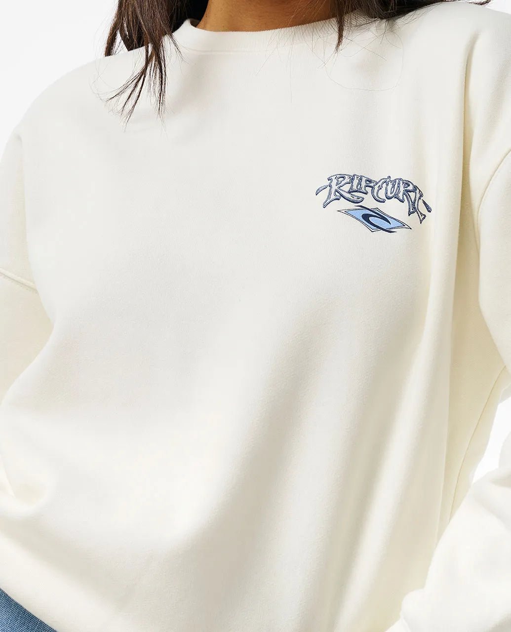 Re - Issue Heritage Crew - Rip Curl060WFL - Bone - 2XS