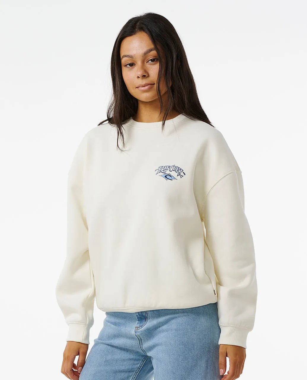 Re - Issue Heritage Crew - Rip Curl060WFL - Bone - 2XS