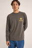 Record Vintage LS T-Shirt - Rhythm0125M - PT10 - BLK - Vintage Black - L