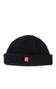 RED CUBE LOW BEANIE - S DoubleSD725S1000-BLACK-OSFA
