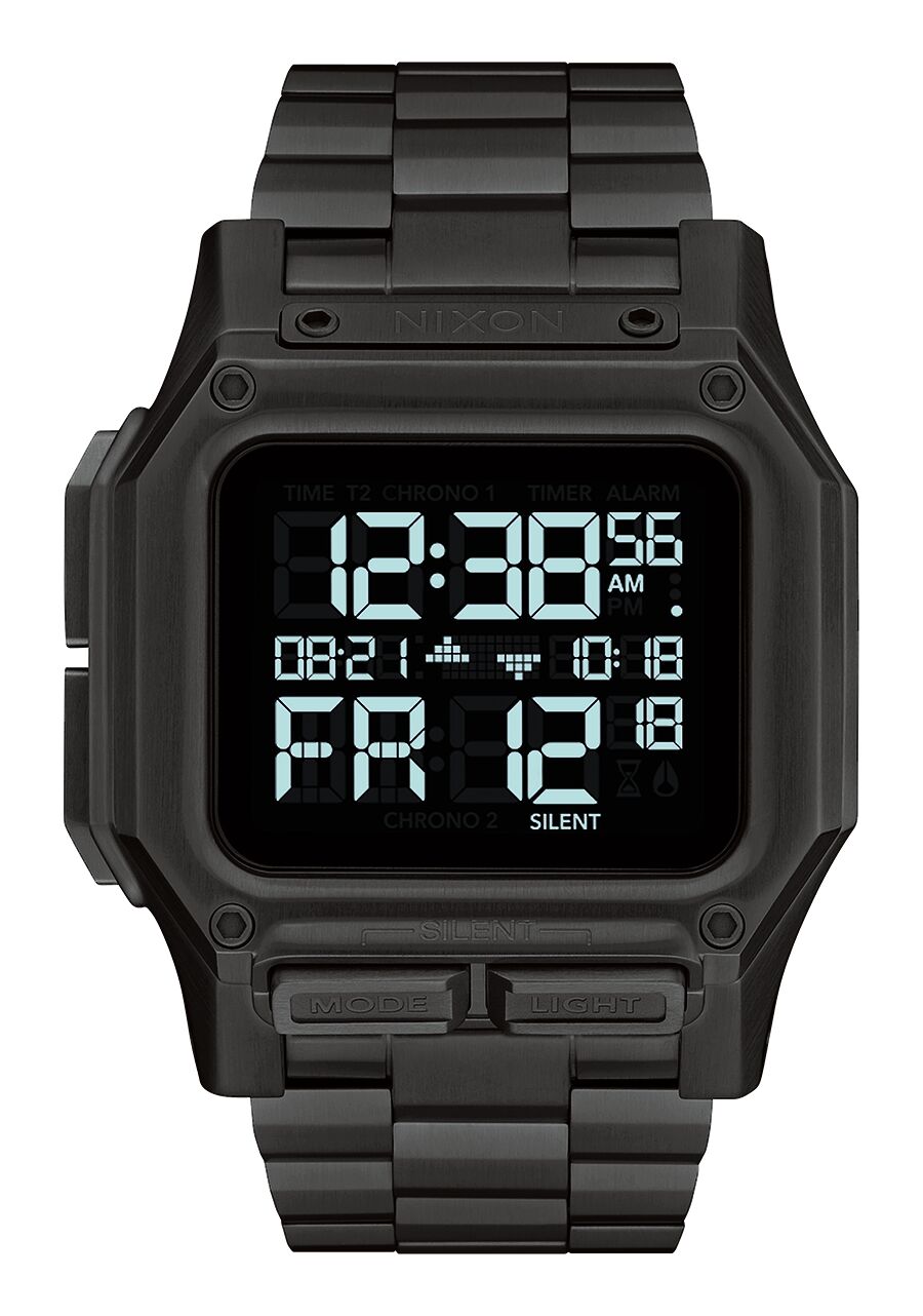 Regulus SS Watch - NixonA1268 001 - 00 - All Black - 1SZ