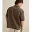RELAXED BRADY CHECK SS SHIRT -Rhythm0726M-WT05-COFFEE-S