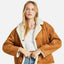 Reserve W Shearling Jacket - Brixton03417 - CRMEL - Caramel - XS