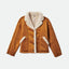 Reserve W Shearling Jacket - Brixton03417 - CRMEL - Caramel - XS