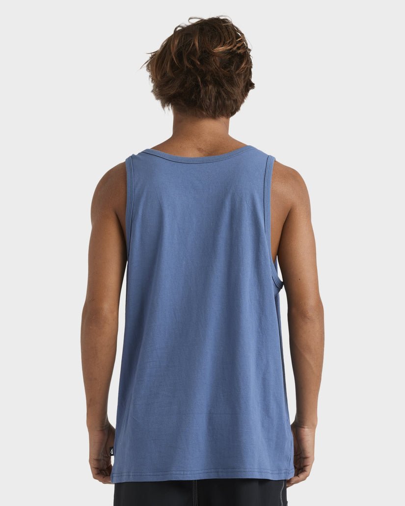 RETRO BOX TANK - Quiksilver25A373572 - CHINA BLUE - S
