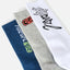RETRO CREW SOCK 3-PK -Rip Curl00GMSO-GREY HEATHER