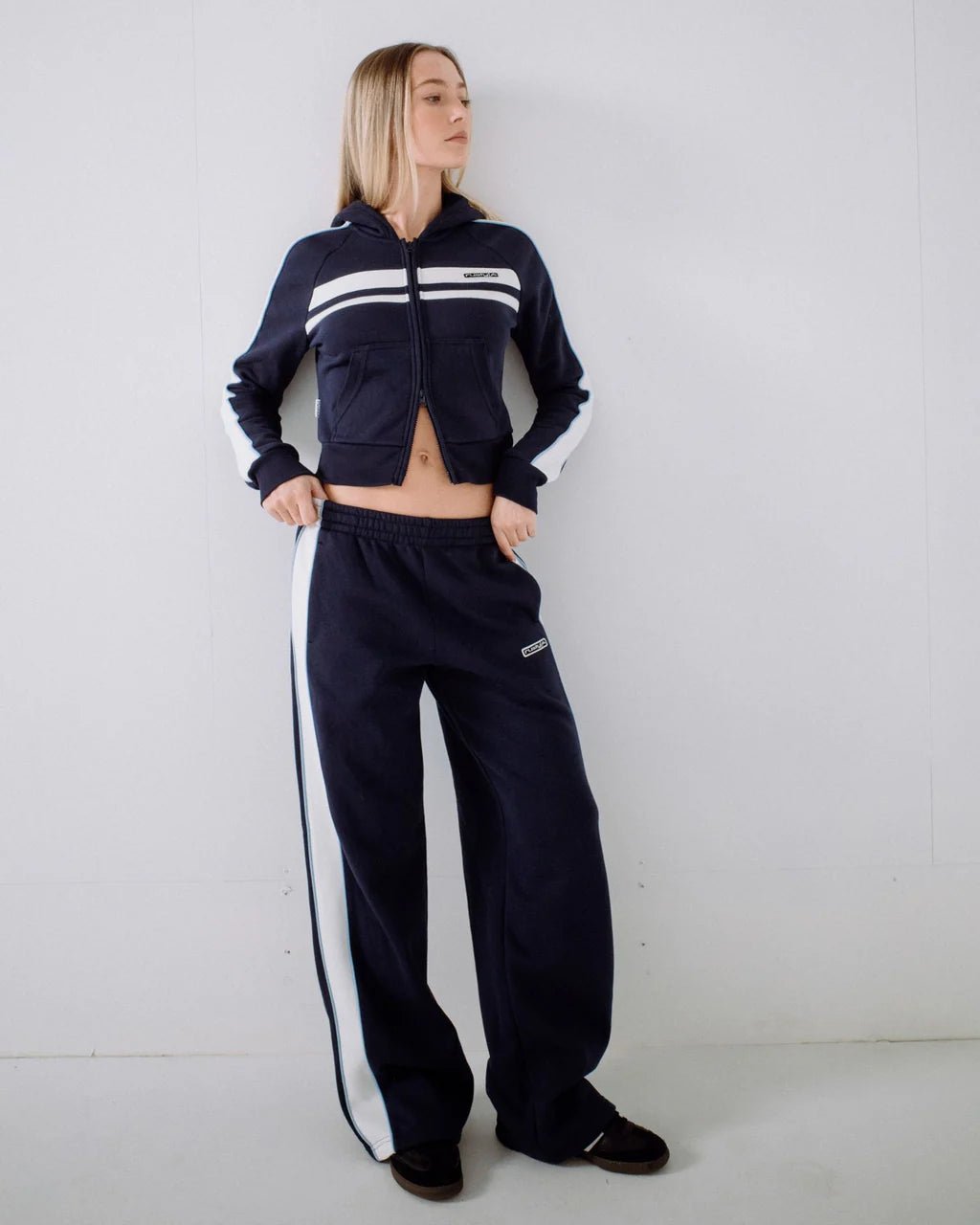 RETRO LINES WIDE LEG TRACK PANT - RustyPAL1485-NAVY BLUE-6