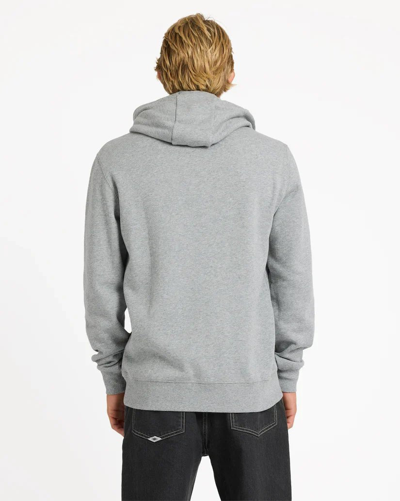 Retro Lock Up Hoodie - QuiksilverUQYFT03208 - KPVH - Medium Grey Heather - L