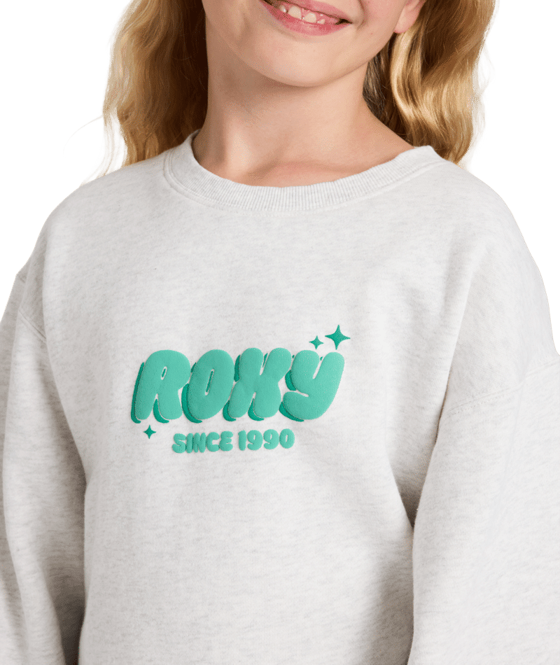 RG CRUISER CREW - RoxyURGFT03011-ASH HEATHER-8/S